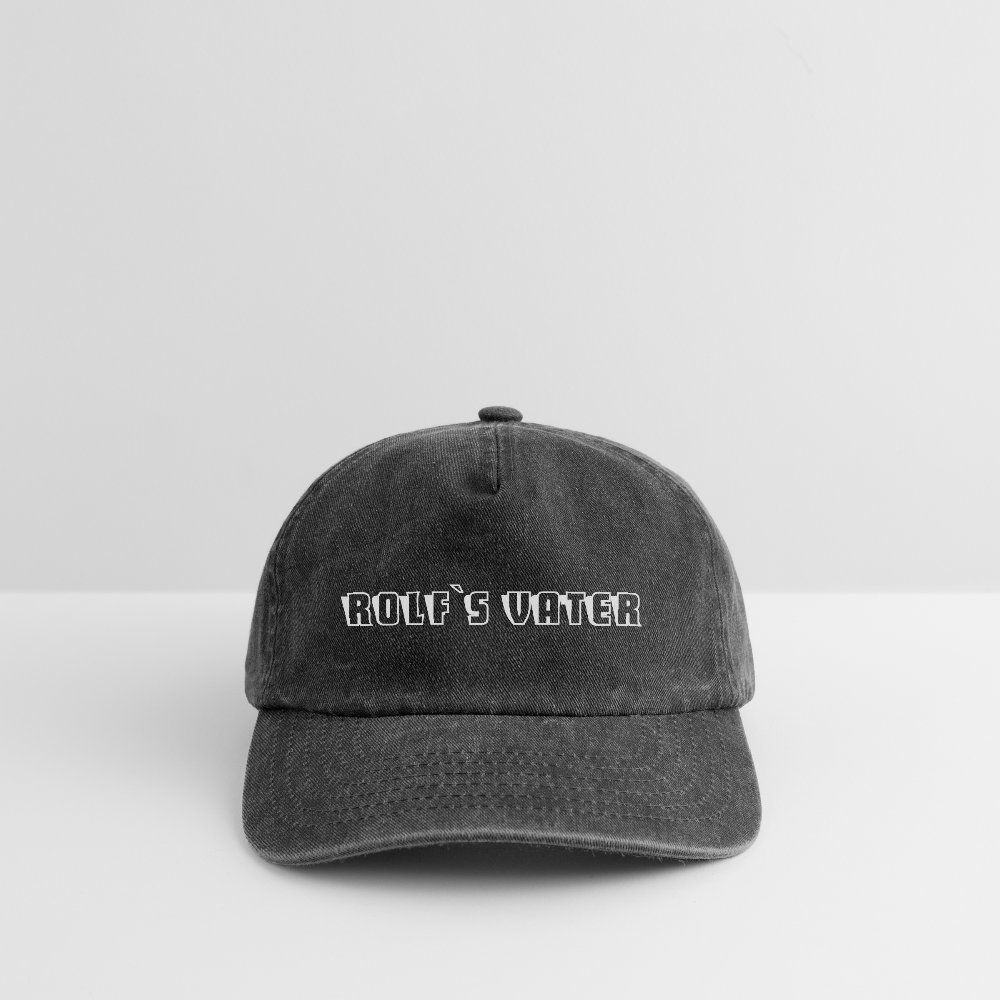 Relaxed Vintage Cap - vintage black