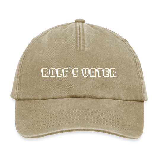 Relaxed Vintage Cap - vintage beige