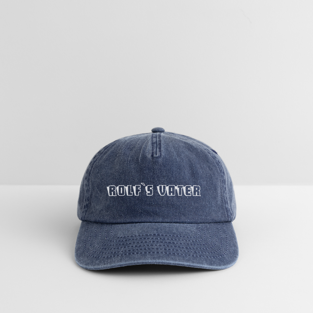 Relaxed Vintage Cap - vintage denim