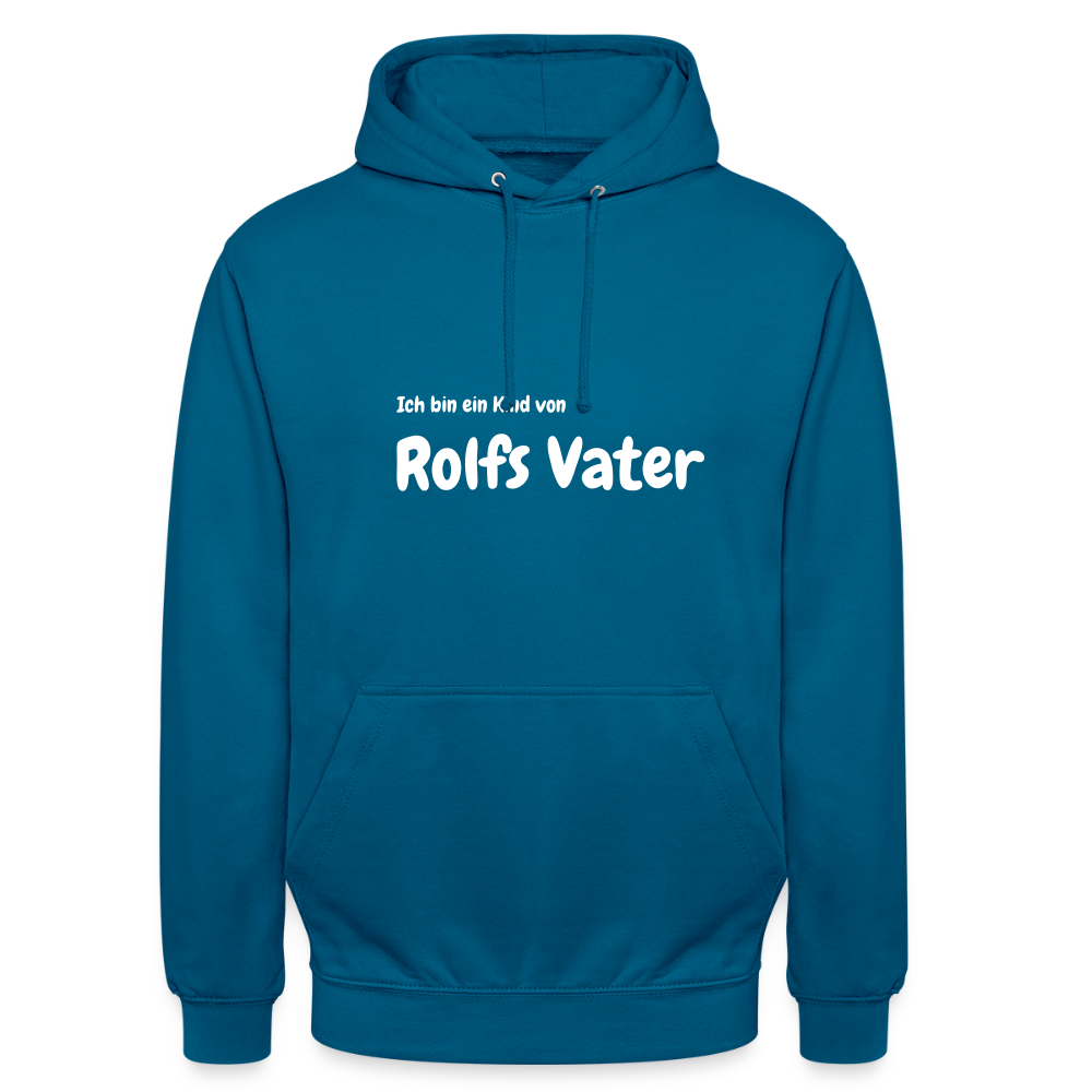 Rolfs Vater Unisex Hoodie - Tiefseeblau 